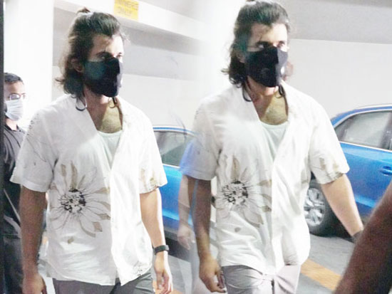 Vijay Deverkonda papped post Gym session In Hyderabad